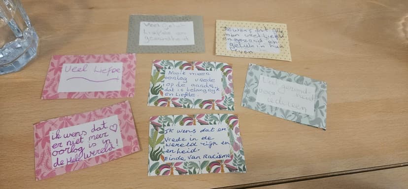 Wenskaarten vol hoop en verbondenheid